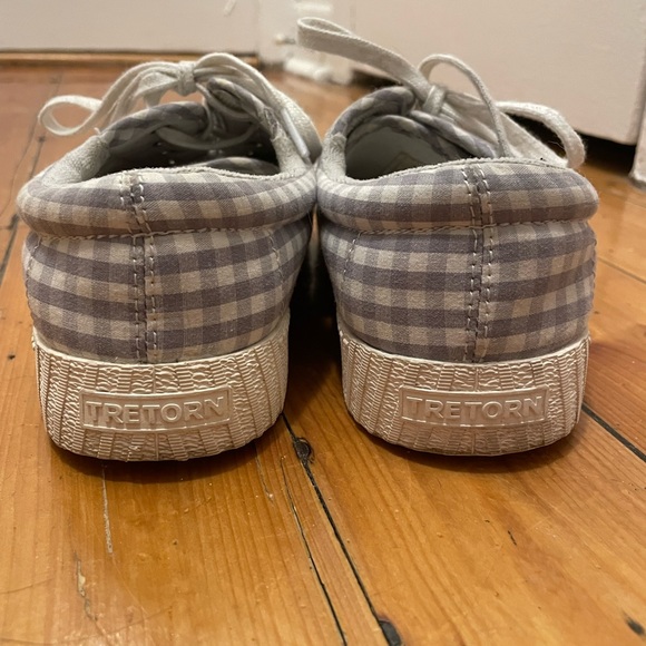 SOLD Tretorn sneakers pastel lilac gangam - Picture 3 of 4